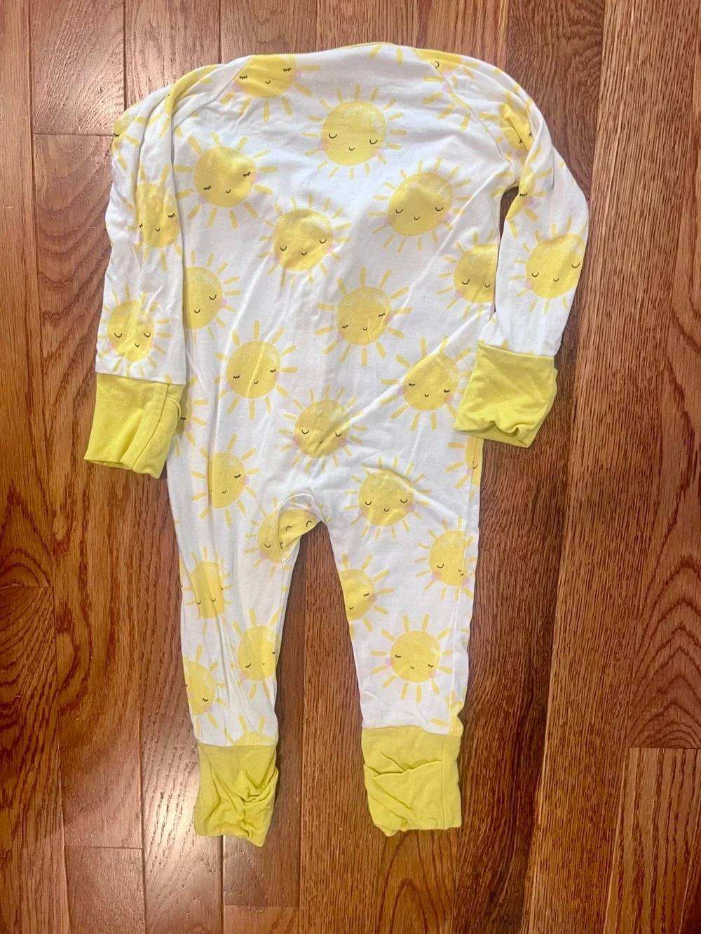 Little Sleepies Zippy 0-3 mo Sunshines EUC